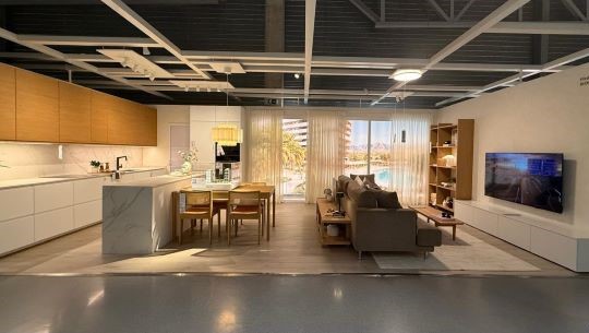 Iberdrola Inmobiliaria expone en Ikea Murcia su promoción Íkono Homes a tamaño real